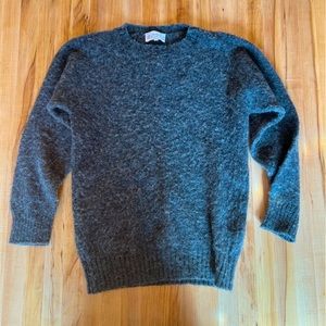 Shetland Woolen Co. shaggy Shetland sweater